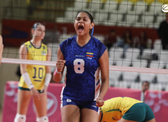 Jugadora Venezuela campeón Sudamericano Sub 17 Voleibol 2025