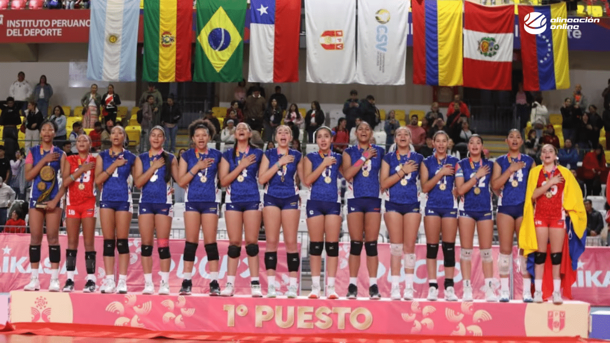 Venezuela campeón Sudamericano Sub 17 Voleibol 2025